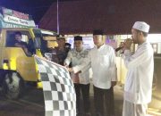 Meriahkan Idulfitri, Camat Husaini Lepas Pawai Takbir Keliling Darul Kamal