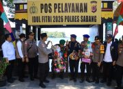 Kapolda Aceh Tinjau Pos Terpadu Ops Ketupat Seulawah 2026 di Sabang