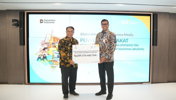BSI Salurkan Rp289 Miliar Zakat ke BAZNAS, Tegaskan Posisi Pembayar Zakat Terbesar di Indonesia