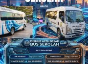 Pemkab Aceh Besar Sediakan Bus Sekolah Gratis, Layani Rute Jantho–Seulimeum PP