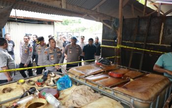 Polda Lampung Bongkar Sindikat Penimbunan BBM Ilegal di Pesawaran, Kerugian Negara Ditaksir Ratusan Miliar