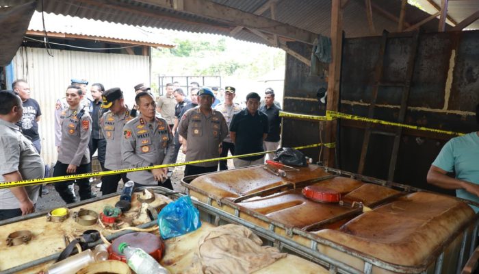 Polda Lampung Bongkar Sindikat Penimbunan BBM Ilegal di Pesawaran, Kerugian Negara Ditaksir Ratusan Miliar