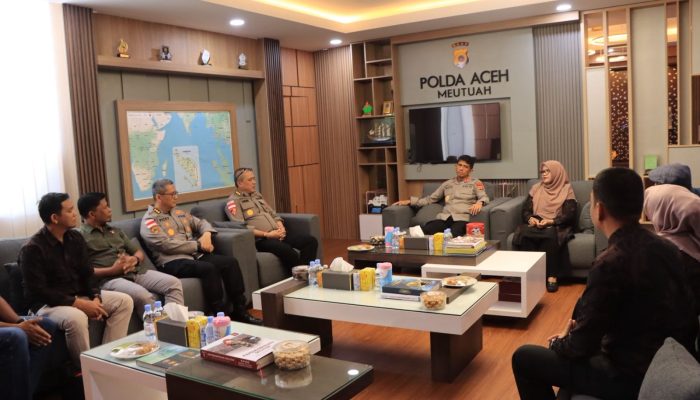 Kapolda Aceh Perkuat Sinergi dengan Akademisi, Terima Audiensi Fakultas Hukum Unmuha