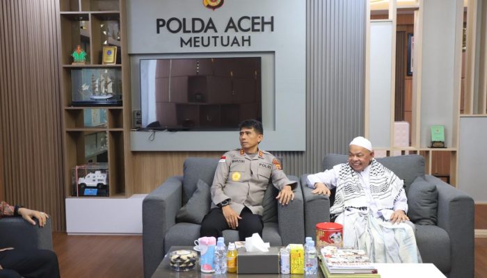 Abu Paya Pasi Temui Kapolda Aceh, Perkuat Sinergi Ulama dan Kepolisian