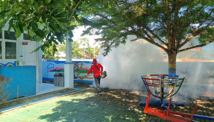 Kasus DBD Ditemukan, Puskesmas Blang Bintang Lakukan Penanganan Cepat hingga Fogging di Lanud SIM