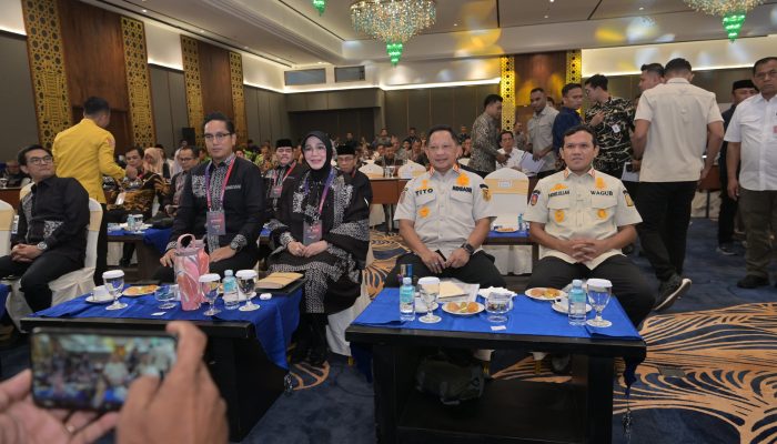 Wagub Fadhlullah Sambut Mendagri, Bahas Tata Kota dan Penguatan Daerah dalam Raker APEKSI 2026