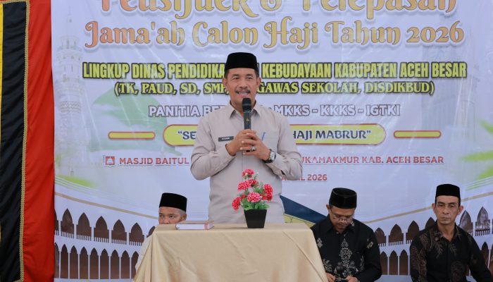 28 JCH Lingkup Disdikbud Aceh Besar Dipeusijuek