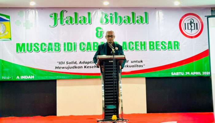 Muscab IDI Aceh Besar 2026: dr Aidil Fitria Kembali Pimpin, Perkuat Sinergi Lintas Sektor Kesehatan