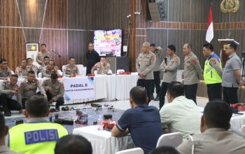 Polda Aceh Matangkan Kesiapan May Day 2026 Lewat Gladi Posko dan Tactical Floor Game