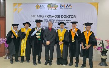 Karo SDM Polda Aceh Raih Gelar Doktor Ilmu Manajemen di USK