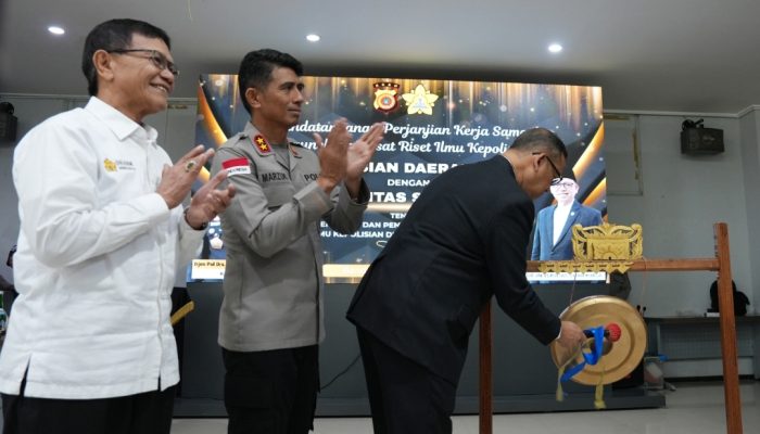 Polda Aceh–USK Perkuat Kolaborasi, Resmikan Pusat Riset Ilmu Kepolisian