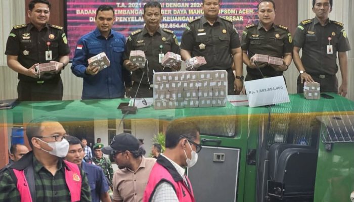 Kejati Aceh Tahan Tiga Tersangka Kasus Dugaan Korupsi Beasiswa BPSDM Aceh 2021–2024
