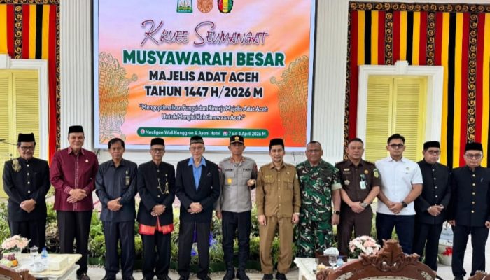Kapolda Aceh Hadiri Pembukaan Mubes Majelis Adat Aceh 2026