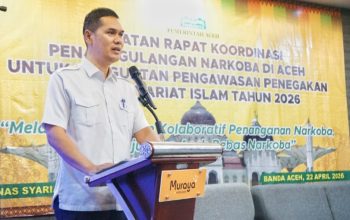 Sekda Aceh Buka Rakor Penanggulangan Narkoba 2026