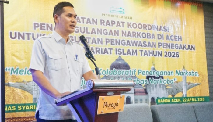 Sekda Aceh Buka Rakor Penanggulangan Narkoba 2026