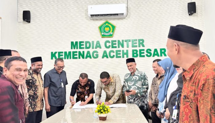 Disdukcapil–Kemenag Aceh Besar Kolaborasi Layani Pengantin, Administrasi Kependudukan Kini Lebih Mudah