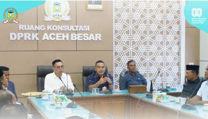 DPRK Aceh Besar Terima Audiensi Panitia Pemekaran Seuramoe Aceh, Komit Kawal DOB Baru