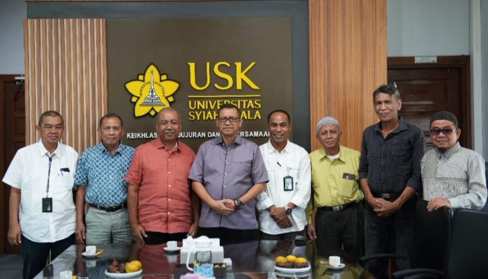 Sambangi Rektor USK, Tokoh Aceh Tamiang Gagas Pendirian Politeknik Daerah