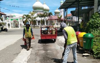 PUPR Aceh Barat Tambal 153 Titik Jalan Berlubang di Meulaboh