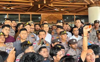 Kapolresta Banda Aceh Kawal Aksi Mahasiswa JKA Secara Tegas dan Humanis