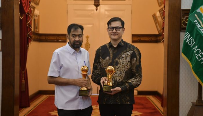 Gubernur Aceh Raih Top Pembina BUMD 2026, Perkuat Peran BUMD Dorong Ekonomi Daerah