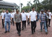 Kapolda Aceh Tinjau Lokasi Perusakan di Kantor Gubernur, Tegaskan Aksi Anarkis Akan Diproses Hukum