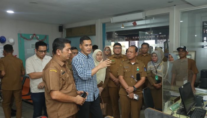 Sidak RSUD Kota Langsa, Sekda Nasir: Bangun Komunikasi dan Edukasi Pasien