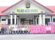 Kunker Ke Polres Aceh Singkil, Kapolda Apresiasi Kinerja Personel Pasca Banjir dan Tekankan Jaga Citra Polri