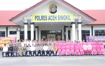 Kunker Ke Polres Aceh Singkil, Kapolda Apresiasi Kinerja Personel Pasca Banjir dan Tekankan Jaga Citra Polri