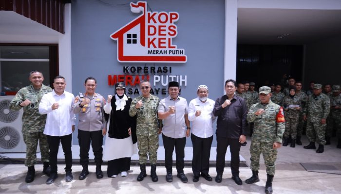 Syech Muharram Hadiri Launching Nasional 1.061 Titik KDKMP di Leupung