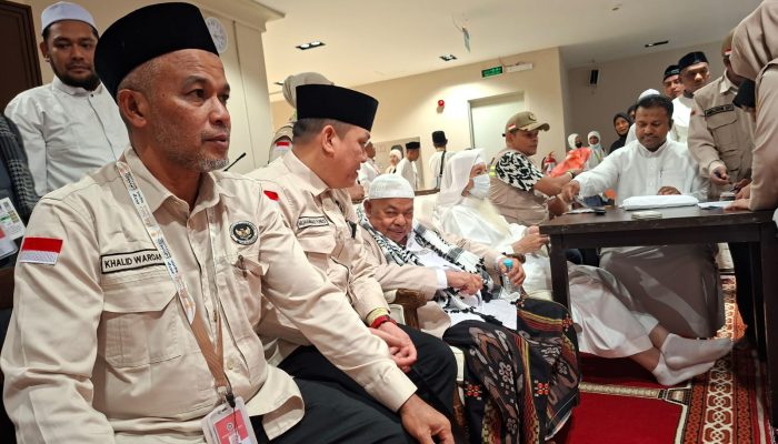 Tiba di Mekkah, Jamaah Haji Kloter BTJ 8 Aceh Terima Dana Wakaf Baitul Asyi