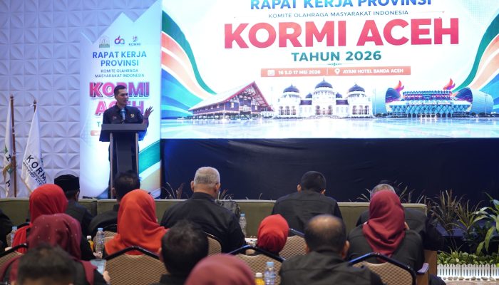Sekda Aceh Dorong KORMI Perkuat Budaya Olahraga Masyarakat