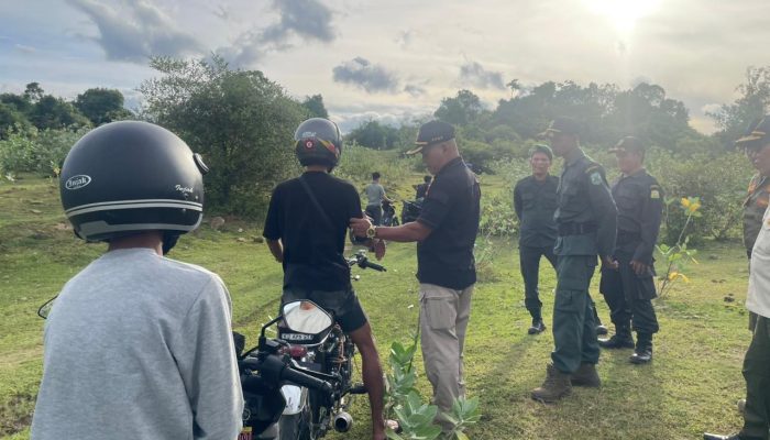 Cegah Pelanggaran Syariat Islam, Satpol PP dan WH Aceh Besar Kembali Patroli di Waduk Keliling