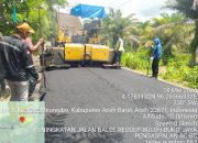 Jalan Pedalaman Meureubo Mulai Diaspal, Warga Aceh Barat Harapkan Mobilitas Meningkat