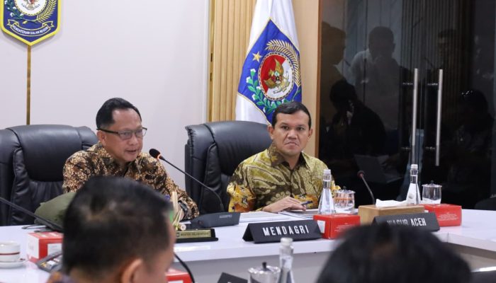 Wagub Aceh Perkuat Koordinasi dengan Kemendagri dan Satgas PRR, Dorong Penguatan Fiskal serta Percepatan Pemulihan Pascabencana