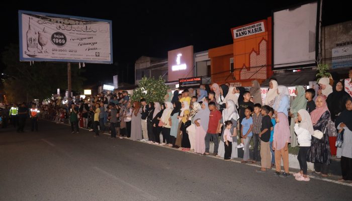 Ribuan Masyarakat Aceh Besar Meriahkan Pawai Takbiran Idul Adha