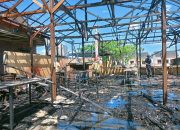 Warung Kopi di Cadek Baitussalam Ludes Terbakar, Diduga Dipicu Api Dapur