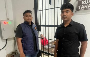 Polres Aceh Besar Tangkap Pelaku Penganiayaan Bersajam Gunakan Tombak Babi