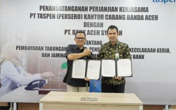 Bank Aceh Syariah dan Taspen Perkuat Layanan Pensiun bagi Ribuan ASN Purna Tugas di Aceh