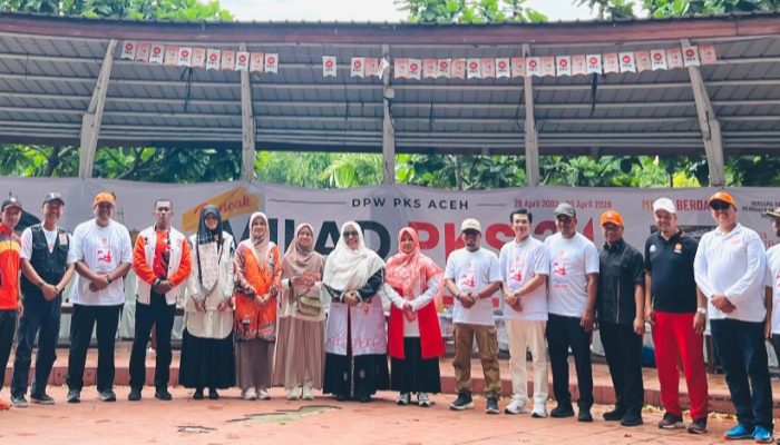Milad PKS ke-24 di Banda Aceh Meriah, Tegaskan Komitmen Bersama Rakyat