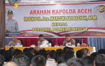 Kapolda Aceh Kunjungi Simeulue, Perkuat Sinergi dan Motivasi Personel di Wilayah Kepulauan