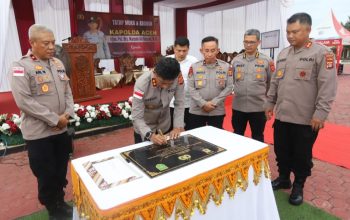 Kunker ke Polres Subulussalam, Kapolda Aceh Tekankan Pengawasan Narkoba dan Resmikan Pembangunan Lapangan Tembak