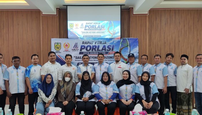 Dibuka Waketum KONI, Porlasi Banda Aceh Gelar Raker 2026