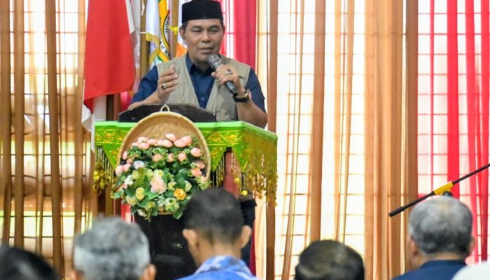 Buka Rakerda KONI, Bupati Aceh Besar Minta KONI Satukan Visi