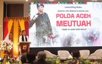 Sekda Aceh Apresiasi Peluncuran Buku Polda Aceh Meutuah