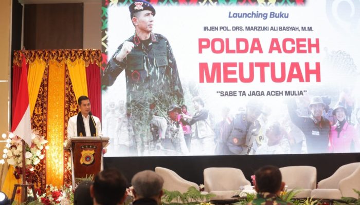 Sekda Aceh Apresiasi Peluncuran Buku Polda Aceh Meutuah