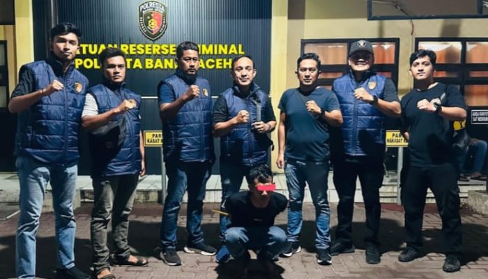 Tim Rimueng Koetaradja Polresta Banda Aceh Ringkus Pelaku Pencurian Uang Tunai Rp15 Juta