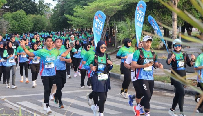 Ribuan Pelari Meriahkan Bank Aceh Bhayangkara Run 2026
