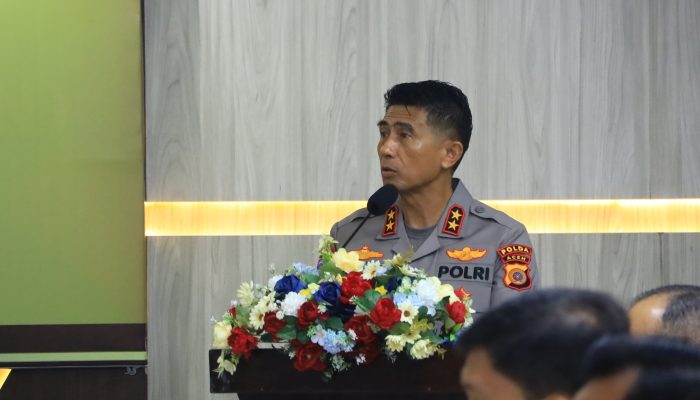 Kapolda Aceh Ajak Masyarakat Jaga Kamtibmas dan Hindari Judi Selama Piala Dunia 2026