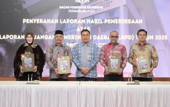 Wali Kota dan Ketua DPRK Terima LHP BPK, Banda Aceh Raih WTP ke-18 Berturut-turut